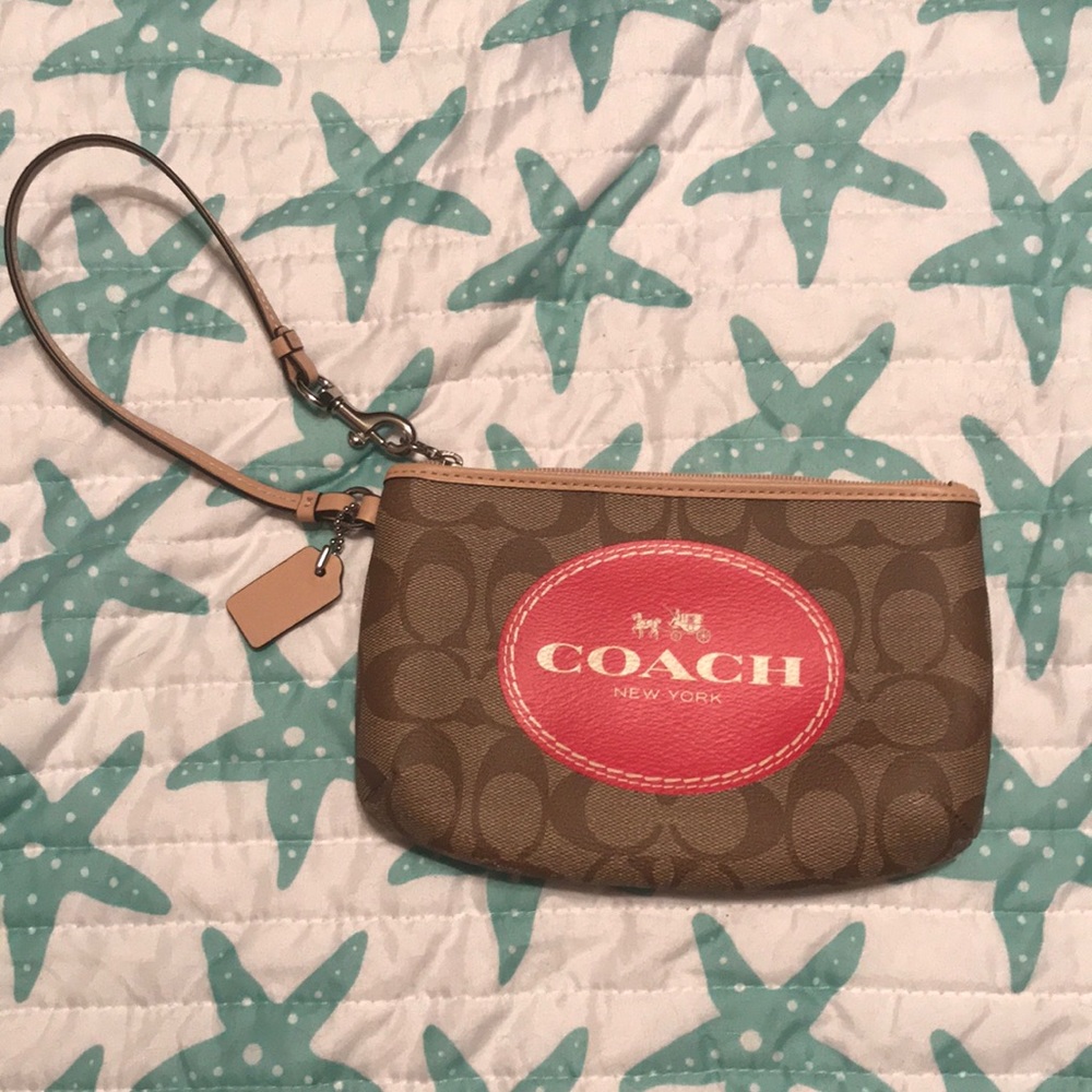 Coach wristlet